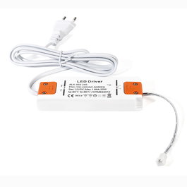 HERRAJES ALK Transformador 20W Leds 12V DC 128X50X15 IP20 Clase 2