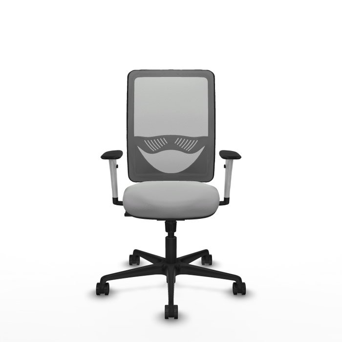 PIQUERAS Y CRESPO Silla de oficina Zulema con mecanismo Sincro, Gris claro PIQUERAS Y CRESPO Silla de oficina Zulema con mecanismo Sincro, Gris claro