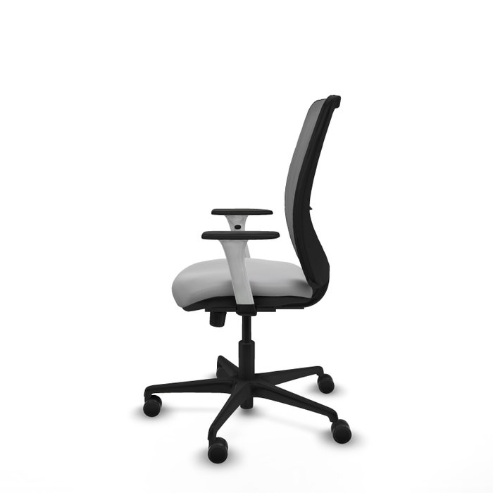 PIQUERAS Y CRESPO Silla de oficina Zulema con mecanismo Sincro, Gris claro PIQUERAS Y CRESPO Silla de oficina Zulema con mecanismo Sincro, Gris claro
