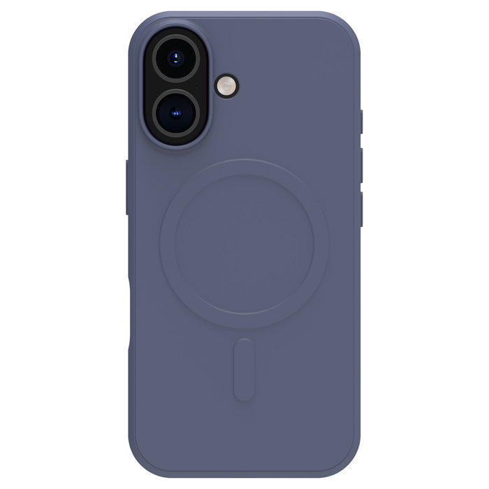 dbramante 1928 GREENLAND PRO MS Funda para iPhone 16, Azul Pacific Blue, Plástico Reciclado, Compatible con Carga Inalámbrica