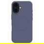 dbramante 1928 GREENLAND PRO MS Funda para iPhone 16, Azul Pacific Blue, Plástico Reciclado, Compatible con Carga Inalámbrica