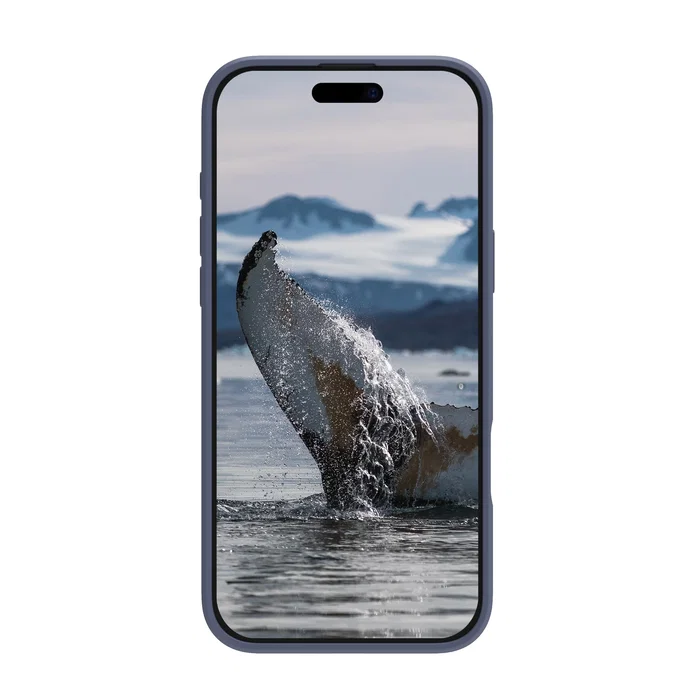 Dbramante1928 Greenland Pro MS Funda para iPhone 16 15,5 cm (6.1") Azul - Resistente a Impactos, Carga Inalámbrica, Plástico Reciclado