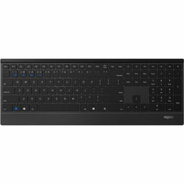 Teclado Rapoo E9500M Negro AZERTY