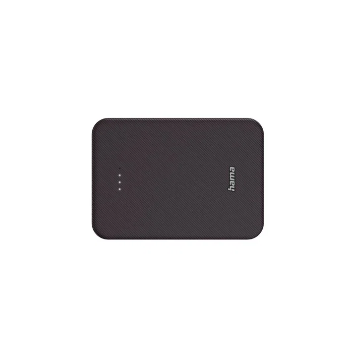 Hama 00201712 Batería Externa Power Bank Portátil 10000 mAh Púrpura Carga Rápida con USB-C y USB-A Compacta para Smartphone Tablet