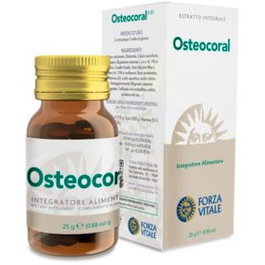 FORZA VITALE Corallo Composto Osteocoral 25Gr. Comprimidos Suplemento Calcio Magnesio Vitamina D Huesos