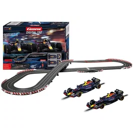 Carrera AACFR07735 Circuito de Carreras Eléctrico Digital 132 - Carrera de Campeones Escala 1:32 con 2 Coches de Fórmula 1 para Mayores de 8 Años