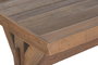 DKD Home Decor 2c24 Mesa Comedor Indio Natural 180x90x78 cm Madera Reciclada