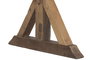 DKD Home Decor 2c24 Mesa Comedor Indio Natural 180x90x78 cm Madera Reciclada