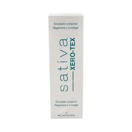 SATIVA Xero-Tex Emulsión Corporal Relipidizante 200ml para Pieles Secas y Xerosis