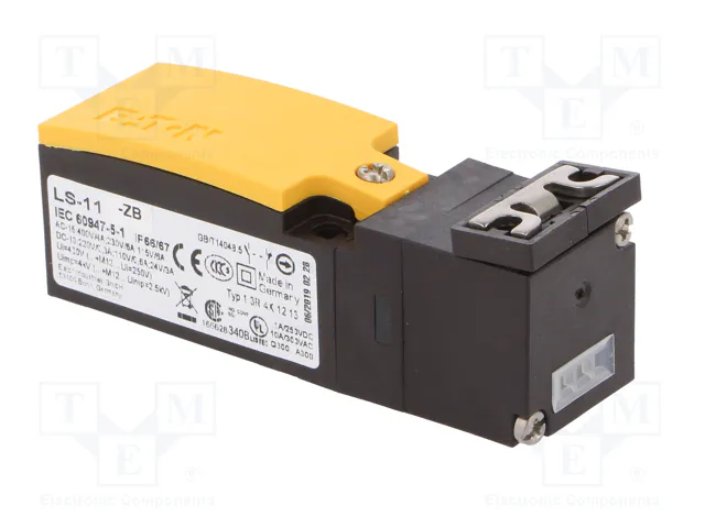 EATON ELECTRIC Interruptor de seguridad a llave LS-ZB amarillo EATON ELECTRIC Interruptor de seguridad a llave LS-ZB amarillo
