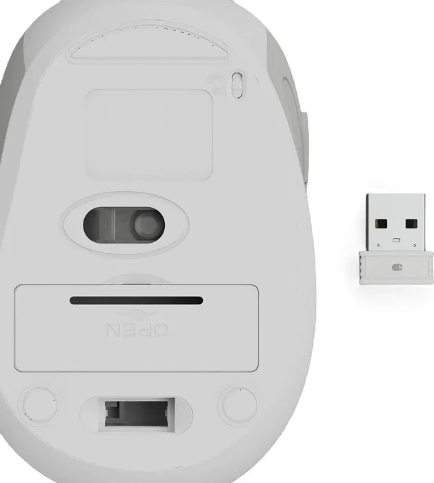 Hama WM-400 Ratón Inalámbrico Blanco