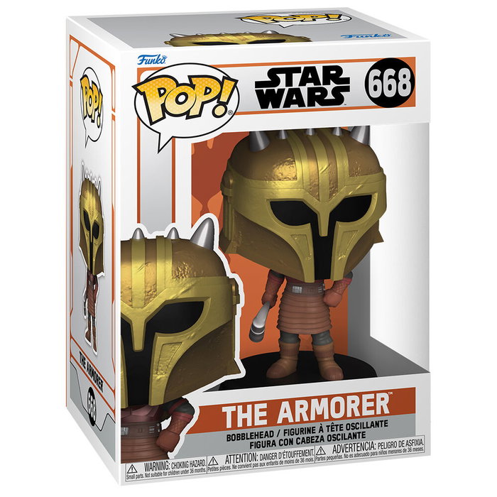 FUNKO Figura POP Star Wars Mandalorian 9 The Armorer