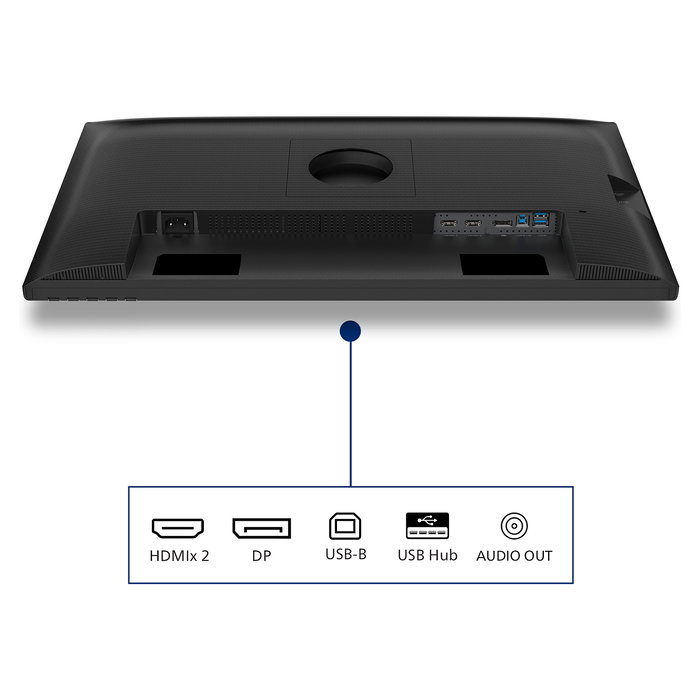 Philips 27B2N3500J/00 Monitor 27 pulgadas, 2560x1440 (QHD), 120Hz, IPS, USB Hub, HDMI, DP, Negro