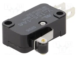 Aratas (Formerly Omron Components) Microconmutador SNAP ACTION SPDT 15A/250VAC V1551A6