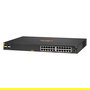 HPE Aruba Networking CX 6100 Switch 24 puertos Gigabit PoE+ 370W 4xSFP+ L3 Gestionado Rack 1U - JL322A