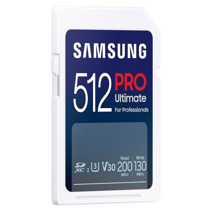 Samsung MB-SY512S Tarjeta de Memoria microSDXC 512GB Clase 10 U3 V30 Velocidad de Lectura 200MB/s Escritura 130MB/s