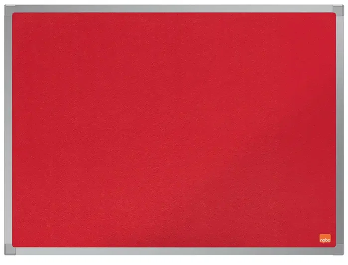 Nobo Tablero de anuncios Essence fieltro rojo 600x450 mm marco aluminio Nobo Tablero de anuncios Essence fieltro rojo 600x450 mm marco aluminio