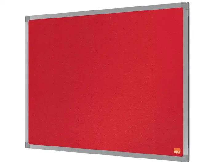 Nobo Tablero de anuncios Essence fieltro rojo 600x450 mm marco aluminio Nobo Tablero de anuncios Essence fieltro rojo 600x450 mm marco aluminio
