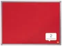 Nobo Tablero de anuncios Essence fieltro rojo 600x450 mm marco aluminio