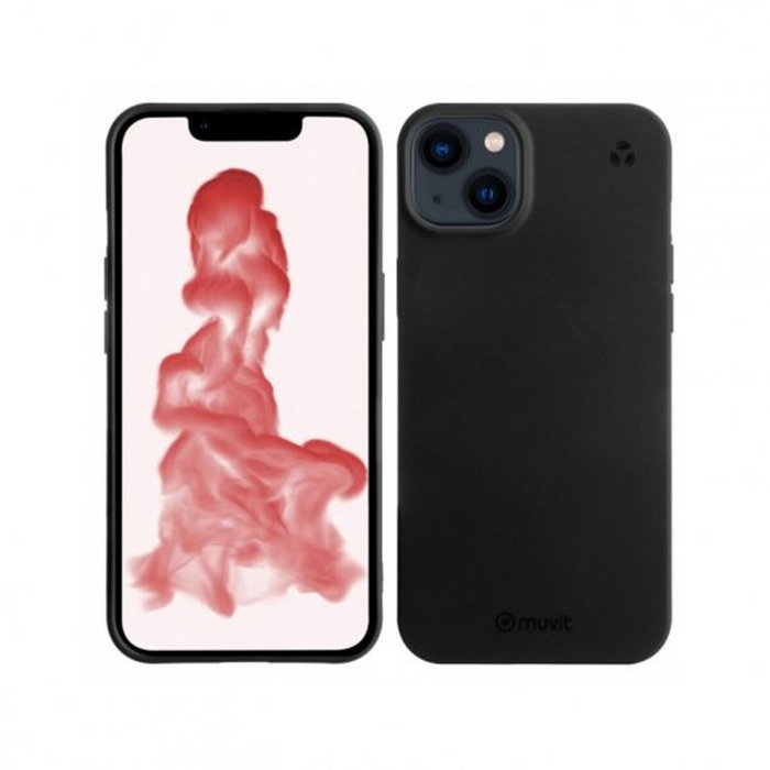 Muvit Funda Recycletek para Apple iPhone 14 Plus Negra