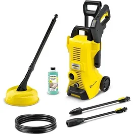 Karcher Hidrolimpiadora K3 Power Control Home | Alta Presión, Ruedas, Manguera 7m, T1 T Racer, Lanza Vario Power, Modo Detergente