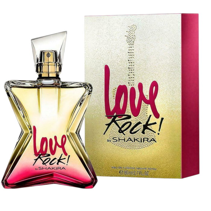 Love Rock, Agua de Tocador, Para mujeres, 80 ml