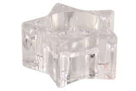 DKD Home Decor Decoracion Luminosa Basicos Transparente 6 x 3 x 6 cm 12 Unidades Led