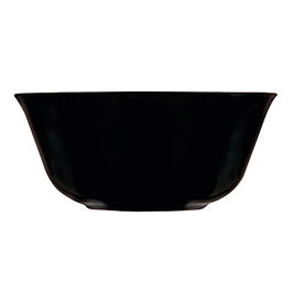 Bol Vidrio Carine Negro Luminarc 12 cm