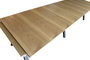 DKD Home Decor Mesa de Comedor Extensible Metal y MDF 200x100x75