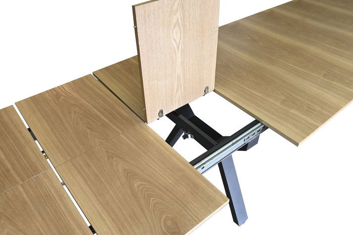 DKD Home Decor Mesa de Comedor Extensible Metal y MDF 200x100x75 DKD Home Decor Mesa de Comedor Extensible Metal y MDF 200x100x75