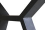 DKD Home Decor Mesa de Comedor Extensible Metal y MDF 200x100x75