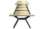 DKD Home Decor Mesa de Comedor Extensible Metal y MDF 200x100x75