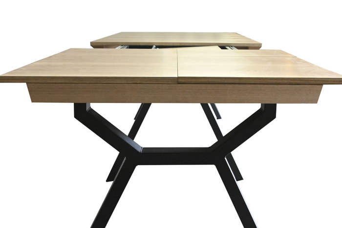 DKD Home Decor Mesa de Comedor Extensible Metal y MDF 200x100x75 DKD Home Decor Mesa de Comedor Extensible Metal y MDF 200x100x75