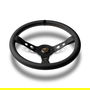 MOMO Volante Mod. 07 Black Aniversario 60 350 mm MOMV07ANNIVBK35R Piel Negra Universal