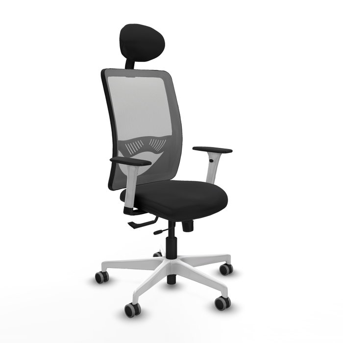 PIQUERAS Y CRESPO Silla de oficina Zulema con mecanismo Sincro/Traslack Negro y Gris PIQUERAS Y CRESPO Silla de oficina Zulema con mecanismo Sincro/Traslack Negro y Gris