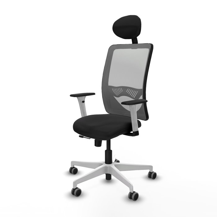 PIQUERAS Y CRESPO Silla de oficina Zulema con mecanismo Sincro/Traslack Negro y Gris PIQUERAS Y CRESPO Silla de oficina Zulema con mecanismo Sincro/Traslack Negro y Gris
