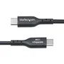 StarTech.com Cable USB-A a USB-C 15 cm Negro USB 2.0