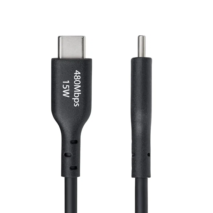 StarTech.com Cable USB-A a USB-C 15 cm Negro USB 2.0 StarTech.com Cable USB-A a USB-C 15 cm Negro USB 2.0