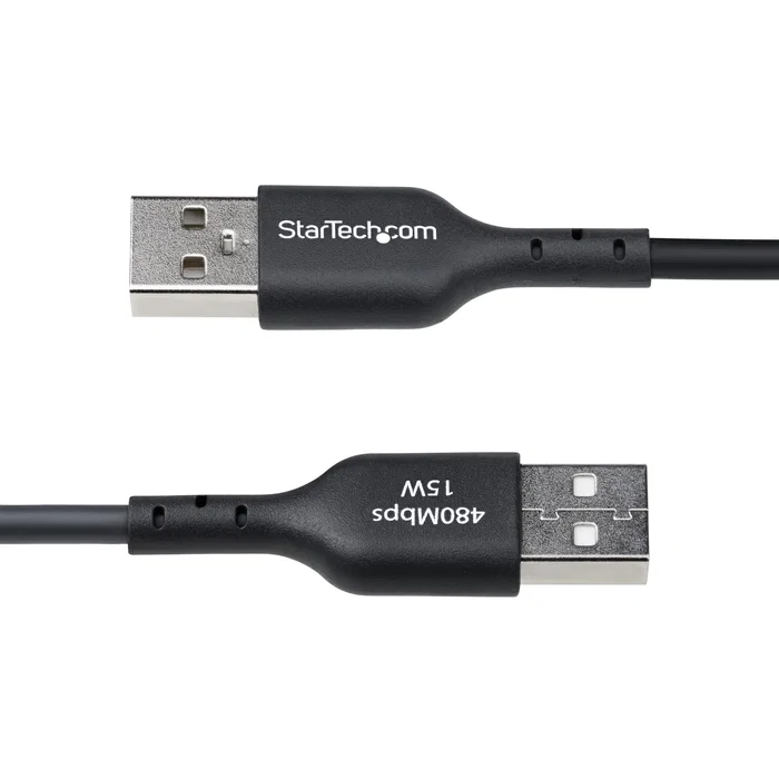 StarTech.com Cable USB-A a USB-C 15 cm Negro USB 2.0 StarTech.com Cable USB-A a USB-C 15 cm Negro USB 2.0