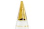 DKD Home Decor Decoración Luminosa de Cristal LED Árbol Dorado