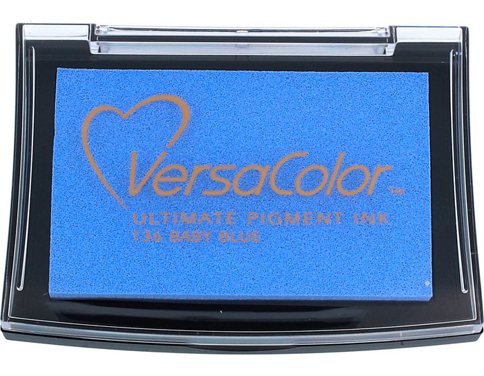 Tsukineko Almohadilla de tinta VERSACOLOR azul bebé 95x65mm Tsukineko Almohadilla de tinta VERSACOLOR azul bebé 95x65mm