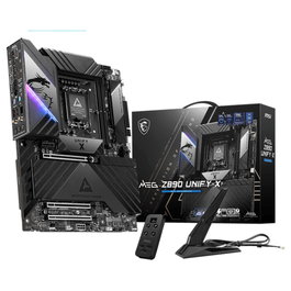 MSI MEG Z890 UNIFY-X Placa Base ATX con Socket LGA 1851, Chipset Intel Z890, WiFi 7, Bluetooth 5.4, 6x M.2, DDR5 9600MHz, 3x PCIe x16 Gen5