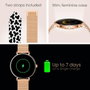 Forever Smartwatch Lucca SB-370 Oro Rosa con Correa Moteada