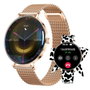 Forever Smartwatch Lucca SB-370 Oro Rosa con Correa Moteada