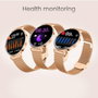 Forever Smartwatch Lucca SB-370 Oro Rosa con Correa Moteada