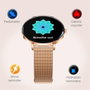 Forever Smartwatch Lucca SB-370 Oro Rosa con Correa Moteada