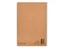 Liderpapel Cuaderno espiral A4 Ecouse tapa cartulina kraft 80 hojas papel reciclado 80gr cuadro 4mm con margen