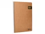 Liderpapel Cuaderno espiral A4 Ecouse tapa cartulina kraft 80 hojas papel reciclado 80gr cuadro 4mm con margen