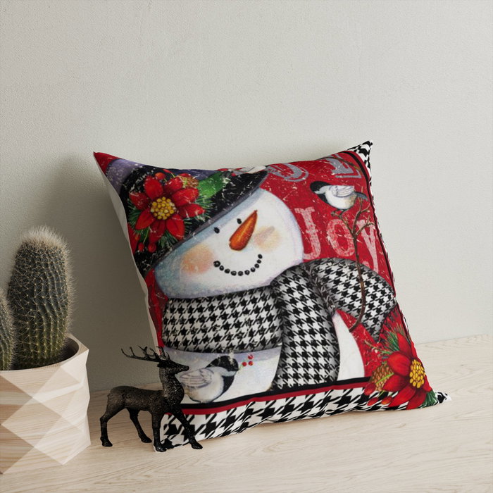 Aberto Design YY202339 Cojín Lujoso 43x43 cm, 50% Algodón 50% Poliéster, Relleno de Silicona para Máximo Confort