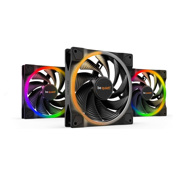 be quiet! Light Wings 140mm PWM High-speed ARGB Triple Pack be quiet! Light Wings 140mm PWM High-speed ARGB Triple Pack